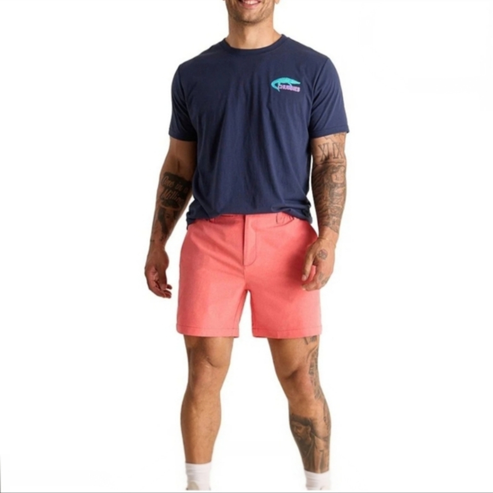 Chubbies Salmon Pink Men's Everywear Shorts